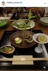 �O�c��� �u�e�ۂ����闷�v�i�ʐ^�̓C���X�^�O������maeda_nozomi ���j 