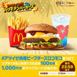 ���v���C�œ�����!�u�}�N�h�i���h�̃n���C�A���o�[�K�[�Y�v�L�����y�[�� 