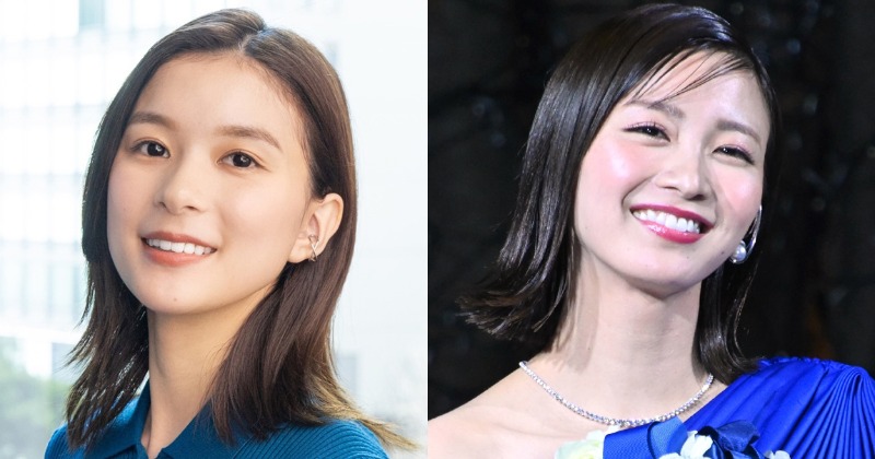 芳根京子＆岡崎紗絵のふたりのサイン入りチェキ 芳根京子＆岡崎紗絵の