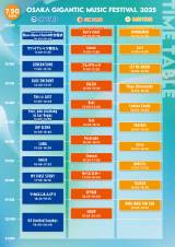 19A20JẤwOSAKA GIGANTIC MUSIC FESTIVAL 2025x 