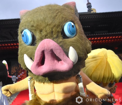 映画『劇場版「鬼滅の刃」無限城編』 公開直前 萬来祈願イベントの模様（C）ORICON NewS inc. 