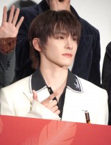 �h�L�������^���[�f��uJO1 THE MOVIE�w�������xBon Voyage�v���J�L�O���䂠�����ɓo�d����JO1�E�쐼��� (C)ORICON NewS inc. 