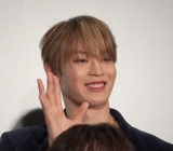 �h�L�������^���[�f��uJO1 THE MOVIE�w�������xBon Voyage�v���J�L�O���䂠�����ɓo�d����JO1�E�o�ߏ鏧 (C)ORICON NewS inc. 