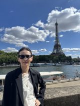 6�N�Ԃ�̊C�O�o����񍐂����k��i�q(�ʐ^��X @KKeiko_official ���) 