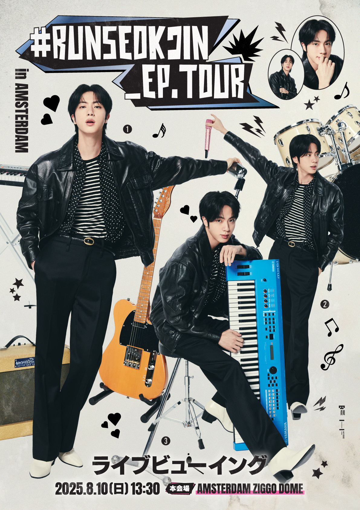 BTS JIN ジン タルソク ライブビューイング LIVE PLAY トレカ BTS JIN ジン タルソク ライブビューイング LIVE PLAY トレカ