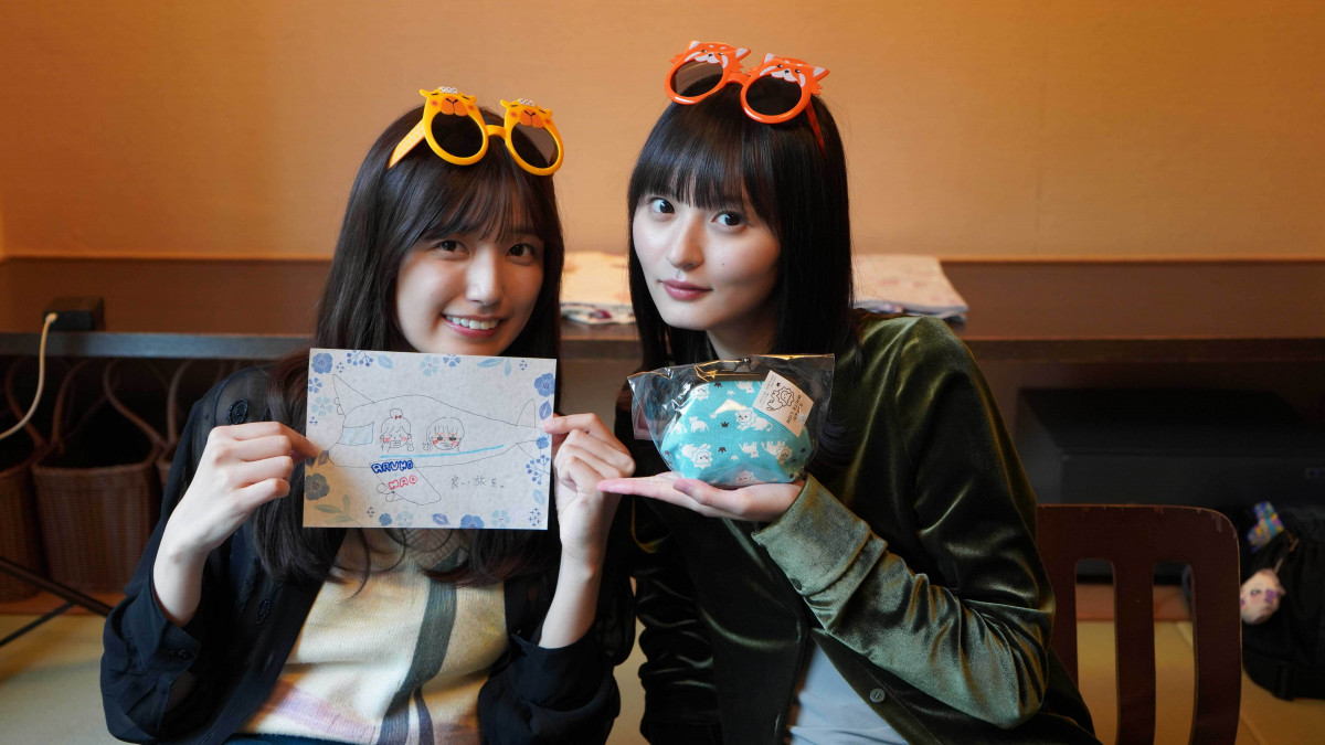 乃木坂46遠藤さくら＆五百城茉央が初2人旅 弓木・中西のお土産に困惑