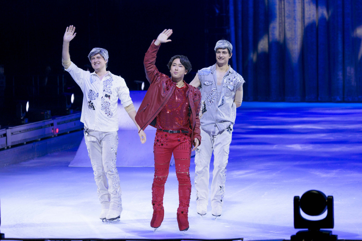 Snow Man宮舘涼太、凛々しくエレガントにスケート「イナバウアーできる