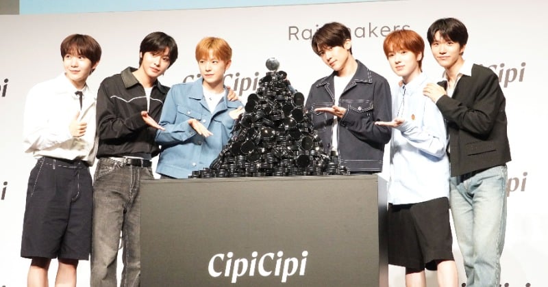 NCT WISH、メイクアップブランドのアンバサダーに初就任 発表会見では“あわやの惨事”