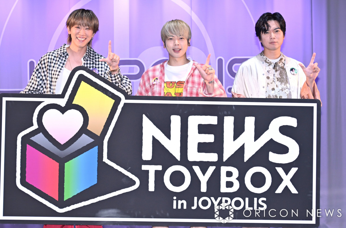 wNEWS TOYBOX in JOYPOLISxLҔ\ɓoꂵNEWS()RcYAcMvAVQAL (C)ORICON NewS inc. 