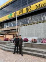 �f��w�󓇁x�i9��19�����J�j��F�[�j�ēA�ȕv�ؑ��iJR�����w�O��̍L��ɂĎB�e�j 