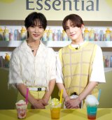 Essential Web CM�wROIROM �V���ȃf�r���[�x�� ���\��ɎQ������ROIROM(������)�{���喲�A�l��H�� (C)ORICON NewS inc. 