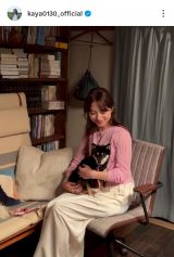 �����ʖ�u����ɗ��Ă����Ǝ��͏�ɖj���ɂ�ł��܂������̃T�N���v(�ʐ^�̓C���X�^�O���� @kaya0130_official ���) 