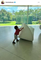 �C���g�A���R�u�F�B�ɉ�ɑ��q��2�l���@in �ΐ쌧�v�@�i�ʐ^�̓C���X�^�O���� @imotodesse ���j 