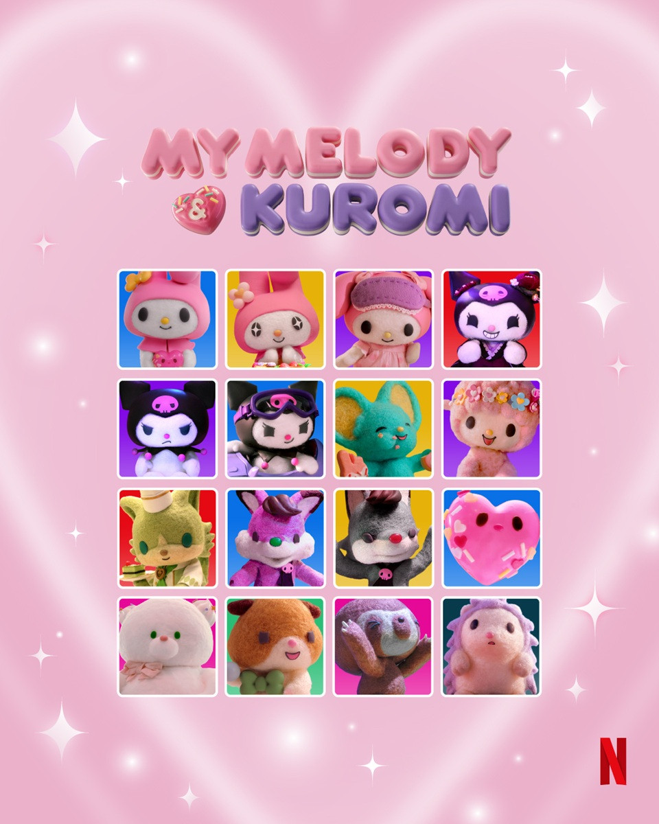 Netflix『My Melody ＆ Kuromi』配信開始 サンリオキャラから
