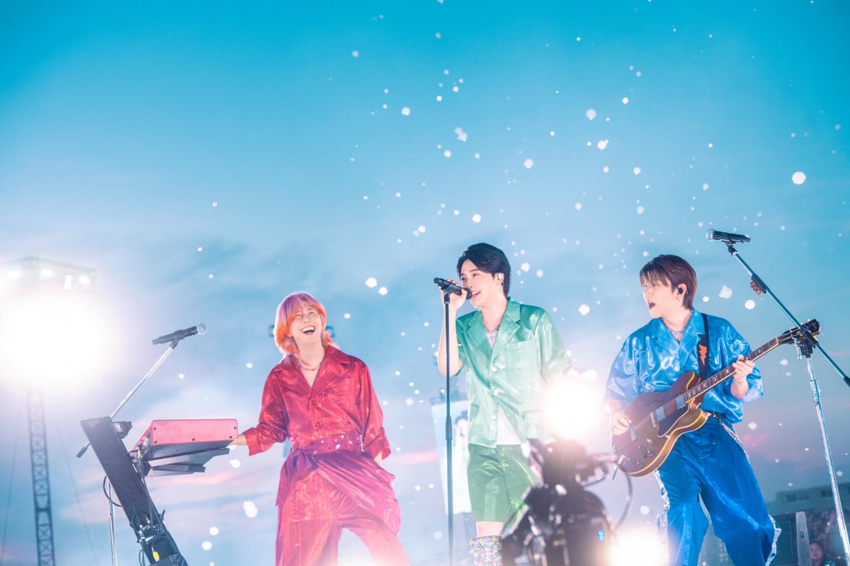 ミセスグリーンアップル フィヨルド 10周年 Mrs. GREEN APPLE、10周年ライブ“大規模”演出で感謝 1200機