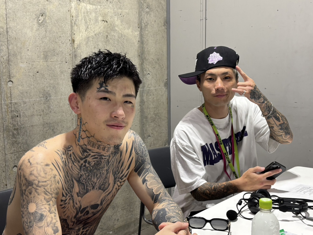 画像・写真 | 【RIZIN】平本蓮＆篠塚辰樹、U-NEXTで裏トーク ヒロヤに