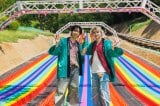 超特急リョウガ&ユーキ、巨大新スライダーに大はしゃぎ「爽快感MAX」「動きが予想不可能」 