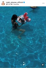 �������󂪌��J���������Ƃ̃v�[�����i�V���b�g(�ʐ^�̓C���X�^�O����@maki_okazoe_official ���) 