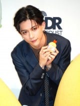 �w�������SDR�u�����ۂ��v�����L�Ҕ��\��x�ɓo�d����SUPER��DRAGON�E�c������ (C)ORICON NewS inc. 