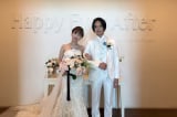 “カップル役”中井友望&百瀬拓実がウエディングドレス&タキシード姿披露 『私があなたといる理由』スピンオフバラエティー放送 