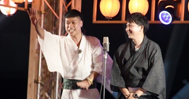 257 よしもと若手ばかり 夏の単独祭り2009 RYUUYAMAN number 🩷🩷 @ryuyaman_trap cameraman📷 @kazuto0516