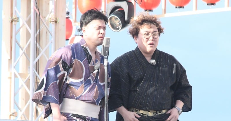マユリカ、大阪“凱旋”で大胆姿 浴衣まくりあげる 『マンゲキ夏祭り2025』