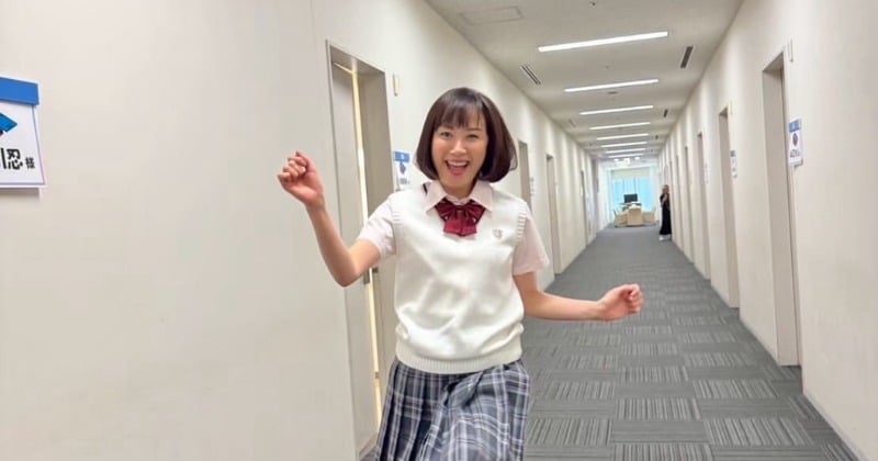 48歳・山口もえ、“制服姿”に反響「JKにしか見えません」「めっちゃかわいい」「違和感なし」