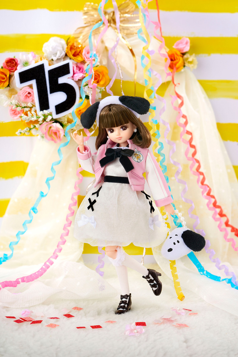 リカちゃんがスヌーピーとコラボ、特別仕様ドールが本日より予約