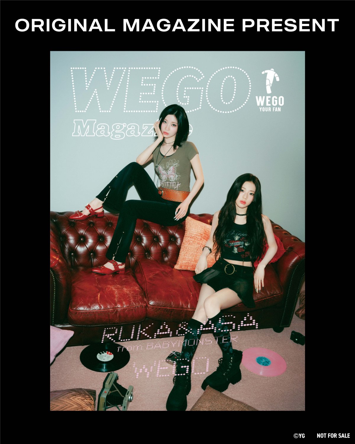 BABYMONSTER・RUKA（ルカ）＆ASA（アサ）、ストリートスタイルで魅了