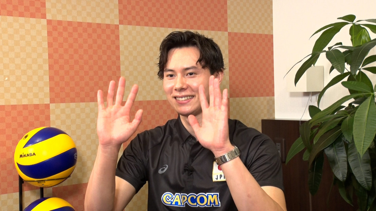 バレーボール男子日本代表・高橋藍、「何でも相談する」間柄の主将
