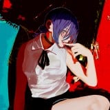 米津玄師、劇場版『チェンソーマン』主題歌「IRIS OUT」ダブルA面で発売決定 レゼ描き下ろしたジャケットも公開 