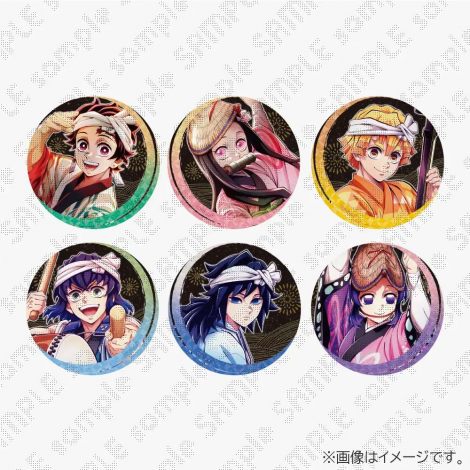 アニメ「鬼滅の刃」× 阿波おどり アクリルスタンド&缶バッジのコンプ 鬼滅の刃』×阿波おどり公式グッズ公開 書き下ろしイラスト使用で