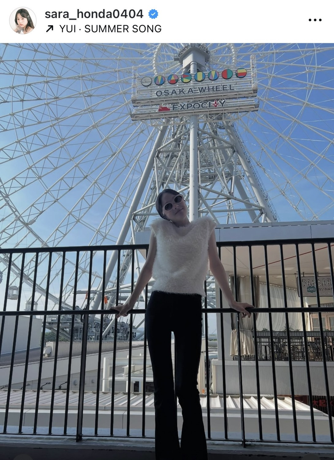 {cї(ʐ^̓CX^O @sara_honda0404) 