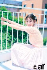 櫻坂46山川宇衣、人生初ファッション誌撮影 さくら色の夏服で