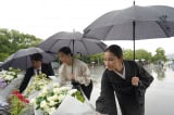 広瀬すず&吉田羊、長崎・平和祈念像に献花 80年前「この場所で起きたことを知ってもらうきっかけに」 