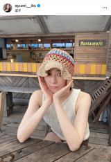 お値下げ！mite えん帽子　未使用　作家　Instagram 画像・写真 | 伊藤歩、手編みのサマーニット＆帽子を披露「すご