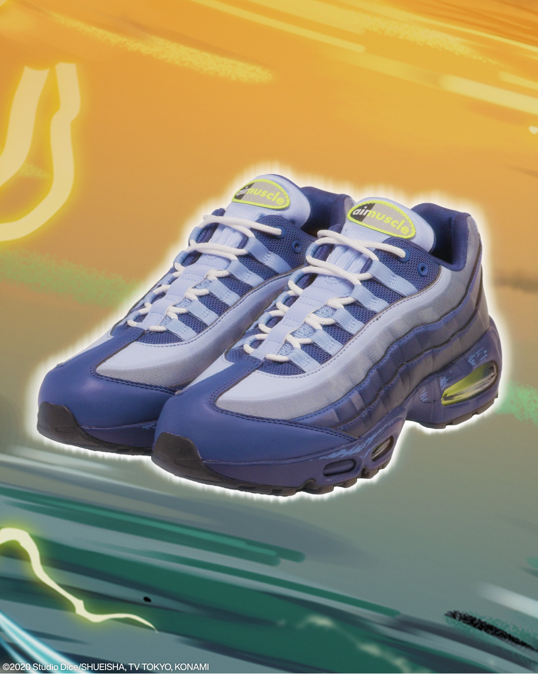 遊戯王×NIKE エアマックス　人気コラボサイズ28センチ! ナイキ『エアマックス95』が『遊☆戯☆王』とコラボ 日本限定