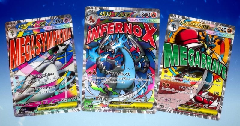 ポケカ』新カード登場！メガリザードンXex、オドリドリex、メガ