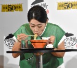 �L�����C�u����������Ȃ��v�V���[�Y �v���~�A���V���i���\��ɓo�d�������V�Ďq (C)ORICON NewS inc. 