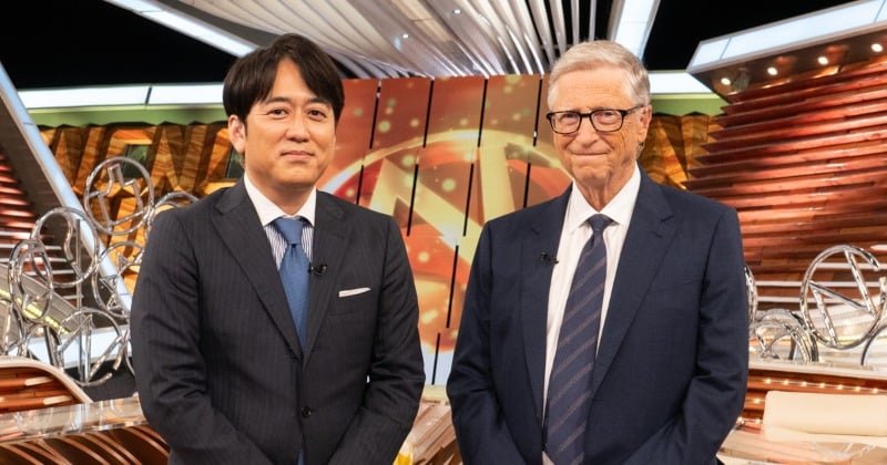 安住紳一郎、ビル・ゲイツ氏に単独インタビュー 30兆円寄付の真意に迫る