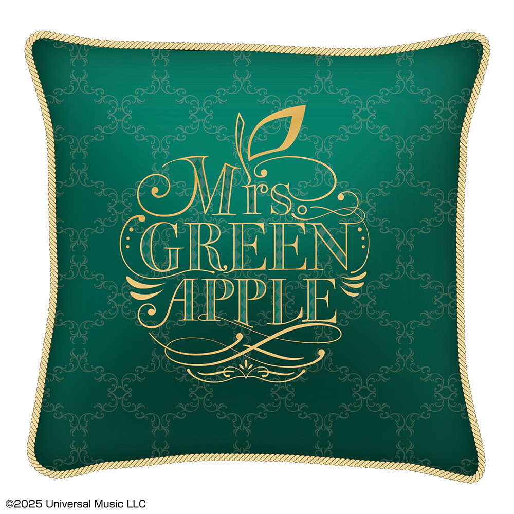 Mrs. GREEN APPLE クッション 画像・写真 | Mrs. GREEN APPLE、一番くじ第2弾発売決定