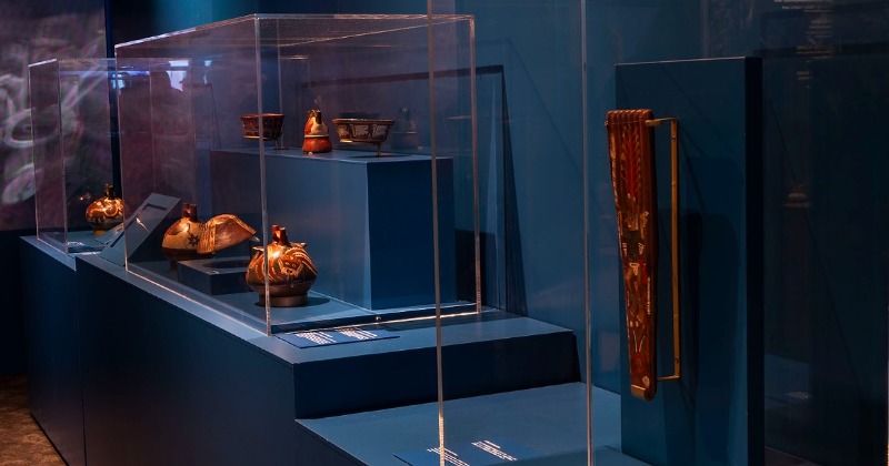 万博「ペルー館」古代ナスカ文明のレア展示始まる “本物”の土器、儀式