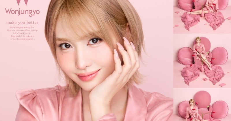 TWICE・MOMO、やわらかく可憐で美しい表情を披露 「Wonjungyo」から新商品発売