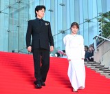 �f��w�u���b�N�E�V���[�}���x���b�h�J�[�y�b�g�C�x���g�ɓo�d����(������)���R�뎡�A�L���ˏ� (C)ORICON NewS inc. 