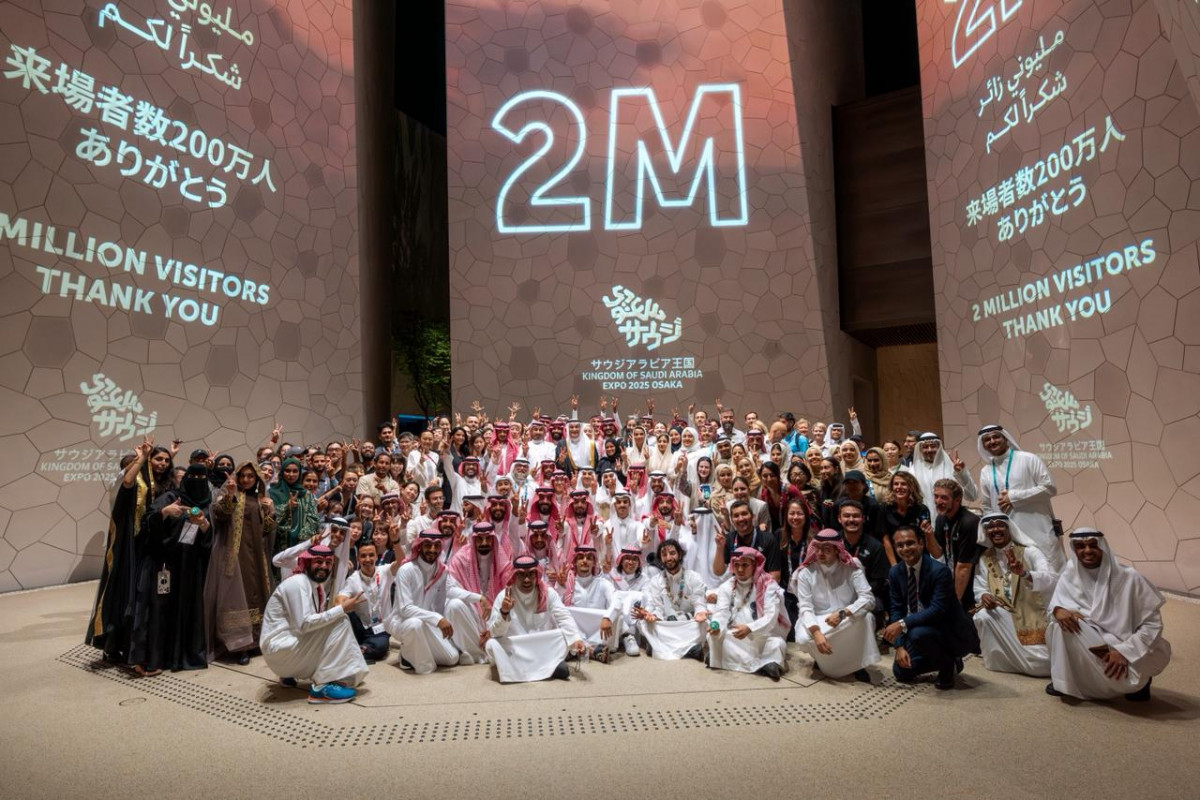 万博 残り1ヶ月半で「サウジアラビア館」すごい記録…来場200万人突破