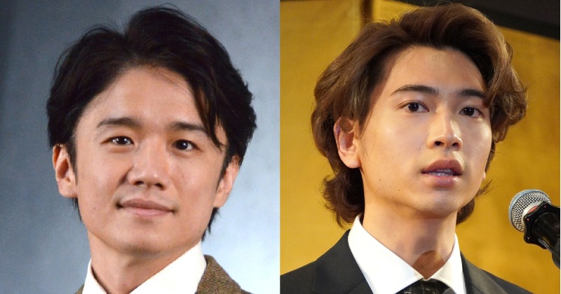 風間俊介&庄司浩平、相合傘で“仲良し”2ショット「本編との高低差がエグすぎて」「心が洗われた」