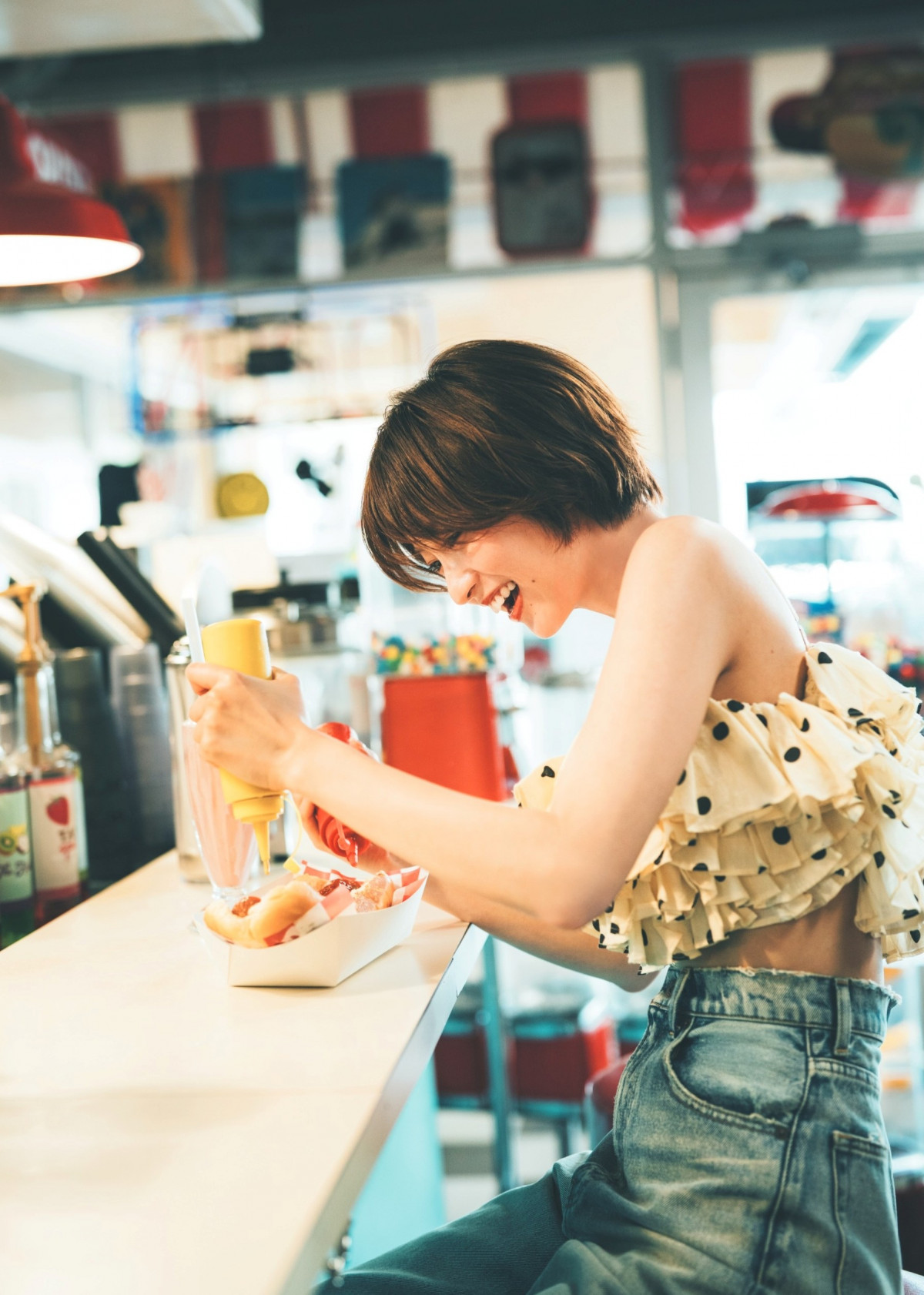 画像・写真 | 岡崎紗絵、20代ラストの2nd写真集『Lupinus』表紙＆先行