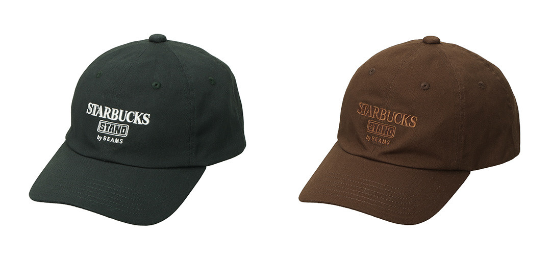 BEAMS×STARBUCKS キャップ STARBUCKS STAND by BEAMS 6P LOGO キャップ