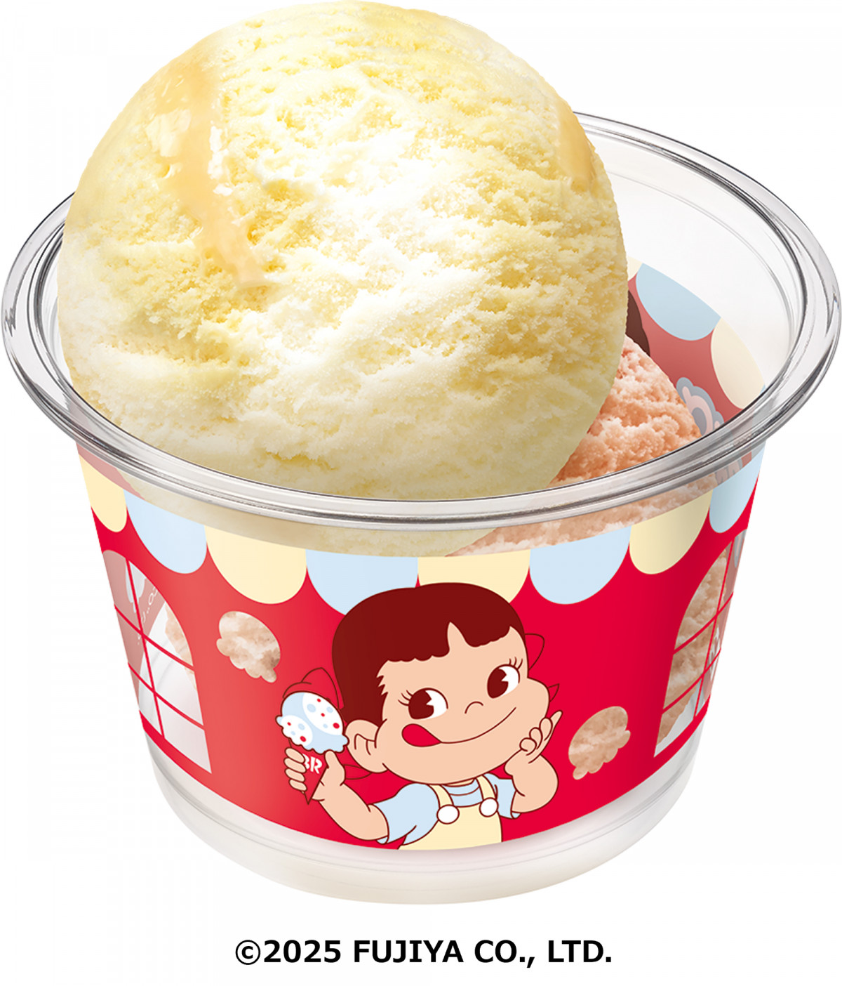 サーティワンと不二家“ペコちゃん”がコラボ 「ポッピングシャワー」が