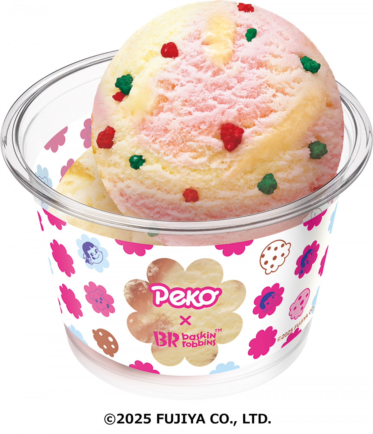 画像・写真 | サーティワンと不二家“ペコちゃん”がコラボ 「ポッピング